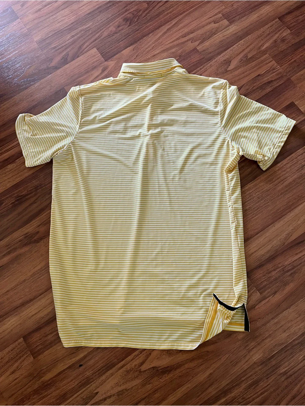 Ralph Lauren Size XL Yellow Striped Polo Shirt
